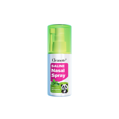 Dobra cena. Cleanote Spray do nosa z solą fizjologiczną z miętą pieprzową 60ml Spray z roztworem fizjologicznym Dla dzieci Dzieci Kichanie Odświeżający Delikatny w Internecie